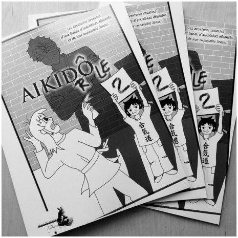 manga humoristique sur l'aikido